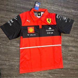 Ferrari x Puma polo large and XL